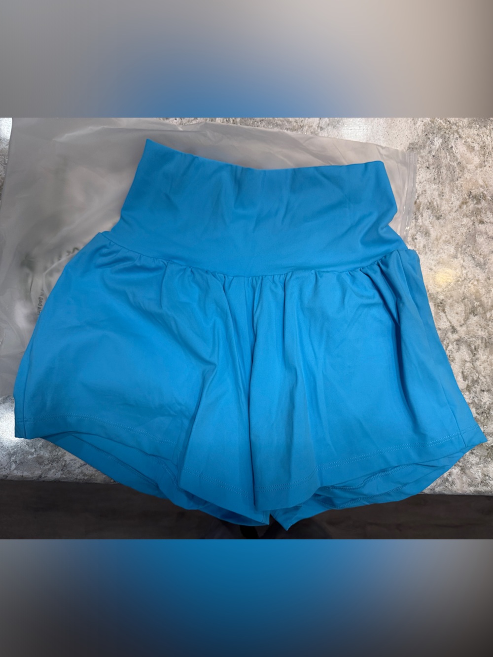 HALARA Blue Athletic Double Lined Shorts